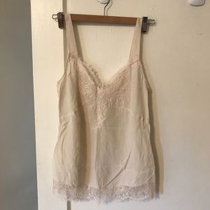 Club Monaco Silk Tank top